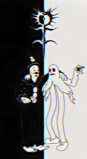 Koko The Clown Vintage Art Wallpaper