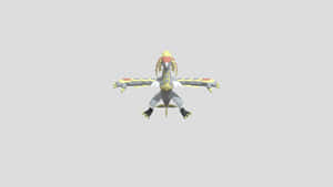 Kommo-o Wings Wide Open Wallpaper