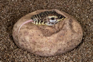 Komodo Dragon Hatching Egg Wallpaper