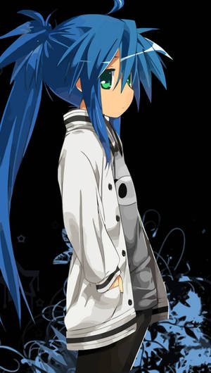 Konata Izumi Anime Iphone Wallpaper