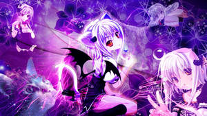 Koneko From Highschool Dxd Looking Cute And Mischievous. Wallpaper