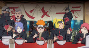 Konoha's Most Wanted: The Akatsuki Wallpaper