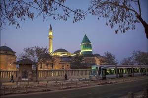 Konya Museum Facade Wallpaper