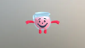 Kool Aid Man 3d Model Wallpaper
