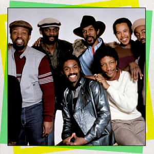 Kool And The Gang Vintage Group Photo Wallpaper