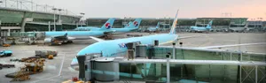 Korean Air Fleet Incheon International Airport Wallpaper