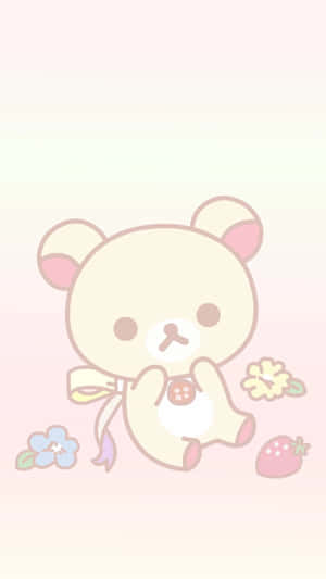 Korilakkuma Cute Pastel Illustration Wallpaper