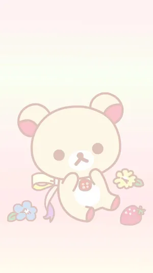 Korilakkuma Cute Pastel Illustration Wallpaper