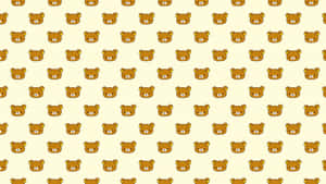 Korilakkuma Pattern Wallpaper Wallpaper