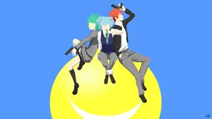 Koro Sensei Face Anime Pc Wallpaper