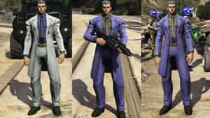 Kosaku Kawajiri From Jojo's Bizarre Adventure Wallpaper