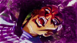 Kosaku Kawajiri From The Popular Anime Series, Jojo's Bizarre Adventure, In An Intense Scene. Wallpaper