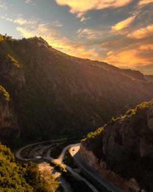 Kosovo Mountains And Sky Wallpaper