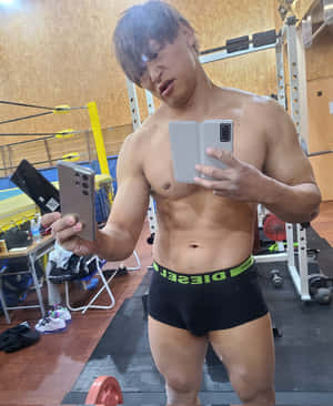 Kota Ibushi In The Gym Wallpaper