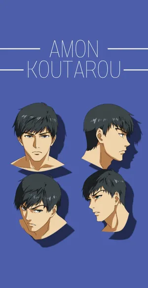 Koutarou Amon In Battle Mode Wallpaper