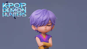Kpop Demon Hunters Character Wallpaper