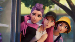 Kpop Demon Hunters Team Wallpaper