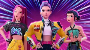 Kpop Demon Hunters Team Wallpaper