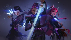 Kpop Demon Hunters United Wallpaper