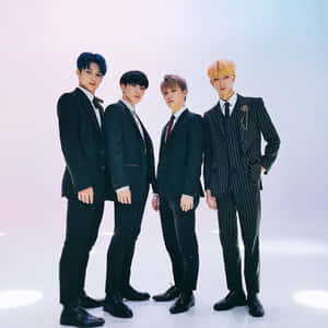 Kpop_ Group_in_ Suits Wallpaper