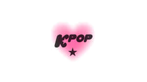 Kpop Love Heart Logo Wallpaper