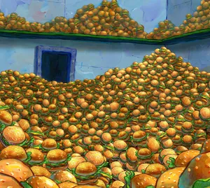Krabby Patty - The Irresistible Taste Of Bikini Bottom! Wallpaper
