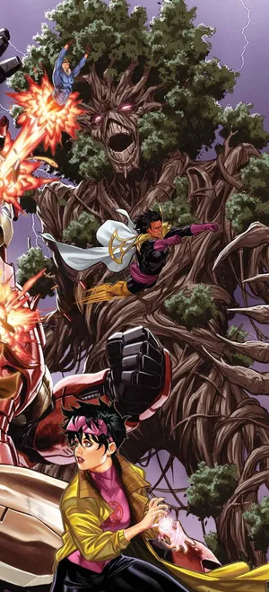 Krakoa_ Battle_ Scene Wallpaper