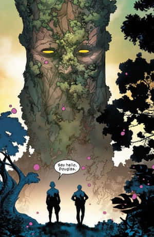 Krakoa, The Living Island - Marvel Comics Landscape Wallpaper