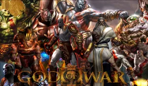 Kratos And Atreus, Father And Son Duo In God Of War Wallpaper