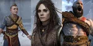 Kratos And Atreus - God Of War's Dynamic Duo Wallpaper