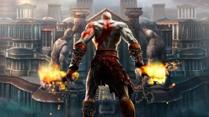 Kratos God Of War Gaming Wallpaper