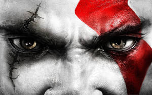 Kratos Red Tattoo Wallpaper