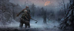 Kratos Returns In God Of War 5 Wallpaper