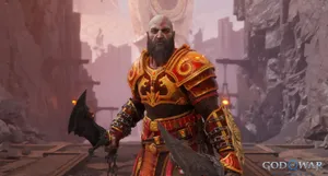 Kratosin Godof War Ragnarok Armor Wallpaper