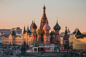 Kremlin And Red Square Wallpaper