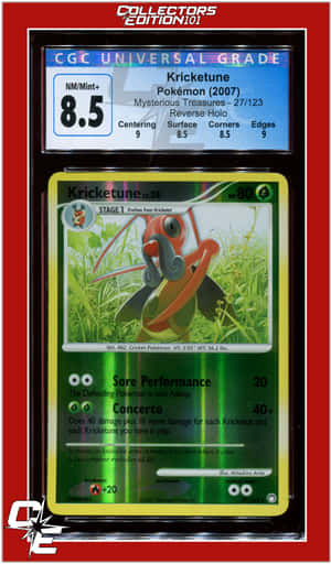 Kricketune Collector's Edition Pokemon Trading Card Wallpaper