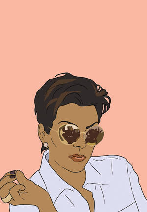 Kris Jenner Artwork Wallpaper