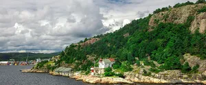 Kristiansand Coastal View Norway Wallpaper