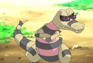 Krokorok Looking At Someone Wallpaper