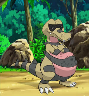 Krokorok Standing Wallpaper