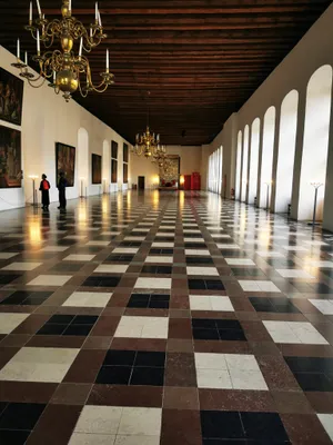 Kronborg Castle Against Stunning Sunset Wallpaper