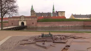 Kronborg Castle Map Wallpaper