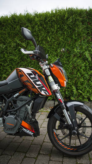 Ktm 4k Bike Iphone Wallpaper