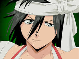 Kukaku Shiba Showcasing Her Strength And Power In A Mesmerizing Pose Wallpaper