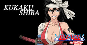 Kukaku Shiba Striking A Confident Pose Wallpaper