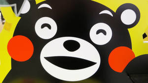 Kumamon Smiling Face Wallpaper