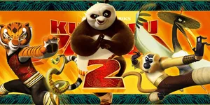 Kung Fu Panda 2 Green Wallpaper