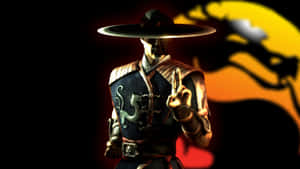 Kung Lao Stands Ready For Battle In Mortal Kombat Wallpaper