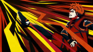 Kunigami Action Scene Wallpaper