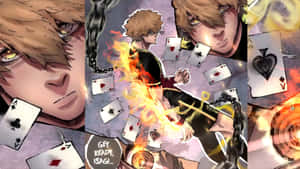 Kunigami Fire Magic Power Wallpaper